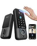 Lockin Veno Plus Smart Lock with 2K 180° Security Camera & Video Doorbell, AI Local Storage, Palm...