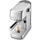 CASABREWS 3700 Essential Espresso Machine 20 Bar, Stainless Steel Cappuccino & Latte Machine with...