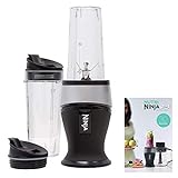 Ninja QB3001SS Fit Compact Personal Blender, Pulse Technology, 700-Watts, for Smoothies, Frozen...
