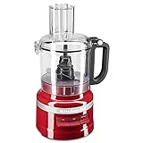 KitchenAid KFP0718ER 7-Cup Food Processor Chop, Puree, Shred and Slice - Empire Red