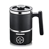 REDMOND Milk Frother, Electric Milk Frother for Coffee, 10.1oz/300ml Large Capacity, Hot/Cold Foam...