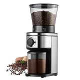 Ollygrin Burr Coffee Grinder, Electric Conical Coffee Bean Grinder With 30 Adjustable Grind Settings...