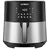 Ultrean 8 Quart Air Fryer, Electric Hot Air Fryers XL Oven Oilless Cooker with 8 Presets, LCD...