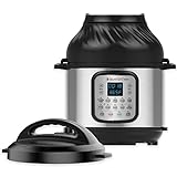 Instant Pot Duo Crisp 11-in-1 Air Fryer and Electric Pressure Cooker Combo with Multicooker Lids...