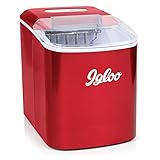 Igloo ICEB26RR Automatic Portable Electric Countertop Ice Maker Machine, 26 Pounds in 24 Hours, 9...
