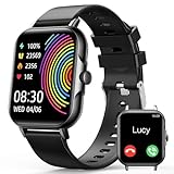 Smart Watch (Answer/Make Call) Bluetooth Fitness Tracker with Heart Rate, Blood Oxygen Monitor,...