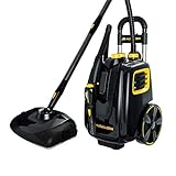 McCulloch MC1385 Deluxe Canister Steam Cleaner with 23 Accessories, Chemical-Free Pressurized...