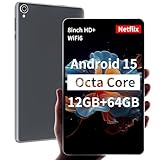 HAOVM 【2025 Android 15 Tablet M8 Tablet 8 inch，8 core CPU, 12GB+64GB，2TB Expandable, HD IPS...