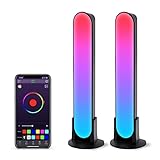 ZUUKOO LIGHT Smart LED Light Bar, RGB Smart LED Lamp with 19 Dynamic Modes and Music Sync Modes, TV...