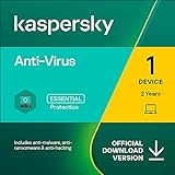 Kaspersky Anti-Virus 2023 | 1 Device | 2 Years | PC | Online Code