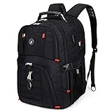 SHRRADOO Extra Large 52L Travel Laptop Backpack with USB Charging Port, College Backpack Airline...