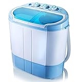 Pyle Portable 2-in-1 Washing Machine&Spin-Dryer-Convenient Top-Loading Easy Access,Energy&Water...
