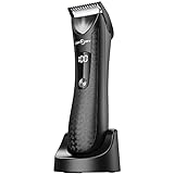 LORYCONY Pubic Hair Trimmer for Men,Updated Professional Groin Body Trimmer with LED...