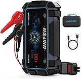 AVAPOW Car Jump Starter 2000A Peak Jump Boxes for Vehicles(12V 8L Gas/6.5L Diesel Engine) Equipped...