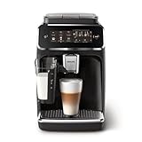Philips Series 3300 Fully Automatic Espresso Coffee Machine - 6 Hot & Iced Drinks, LatteGo Milk...