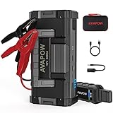 AVAPOW 6000A Car Battery Jump Starter(for All Gas or up to 12L Diesel) Powerful Starter with Dual...