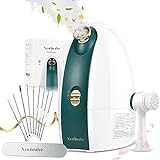Newbealer Facial Steamer, 3in1 Aromatherapy Face Humidifier, 20 Min Hot & 60 Min Cold Nano Ionic...