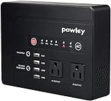 200Watt Portable Power Bank with AC Outlet, Powkey 42000mAh Rechargeable Backup Lithium Battery,...