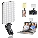 ALTSON 60 LED Portable Selfie Light Video Conference Lighting with Clip & Camera Tripod Adapter...