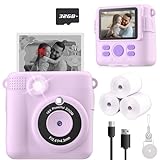 ESOXOFFORE Instant Print Camera for Kids, Christmas Birthday Gifts for Girls Boys, HD Digital Video...