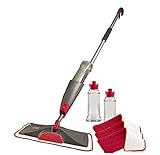 Rubbermaid Reveal Spray Microfiber Floor Mop Cleaning Kit for Laminate & Hardwood Floors, Spray Mop...