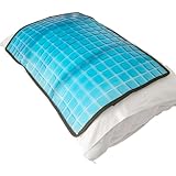 5 STAR SUPER DEALS Cooling Gel Pillow Pad w/Chill Gel Cells - No Water Filling & Non-Leaking Cooling...
