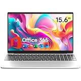 15.6 Inch Laptop with Office 365, 4GB RAM, 128GB Storage Expandable 1TB, 5205U Processor, HD...