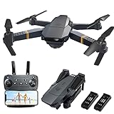 E58 Drone with 1080P HD Camera Foldable Live Video Drones for Adults Beginner Gesture Control RC...
