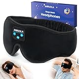 Sleep Headphones, Bluetooth 5.4 Sleep Mask Tech Gadgets Sleeping Eye Mask, Wireless Music Earbuds...