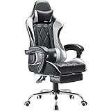 Homall Gaming Chair, Computer Chair with Footrest and Massage Lumbar Support, Ergonomic High Back...