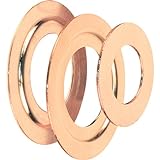 Defender Security U 9529 Bore Reducer Ring Set, Brass Plated, 3-Piece (3-pack)