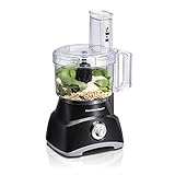 Hamilton Beach Food Processor & Vegetable Chopper for Slicing, Shredding, Mincing, and Puree, 8 Cup,...