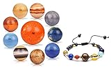 10 Solar System Stress Ball Women Solar System Bracelet Gift for Kids Adult Girls Teenager Universe...