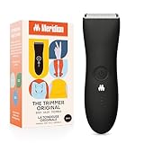 MERIDIAN The Trimmer Original - Body Hair Trimmer for Men, Electric Shaver for Pubic Hair, Chest,...
