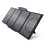 EF ECOFLOW 160 Watt Portable Solar Panel for Power Station, Foldable Solar Charger with Adjustable...