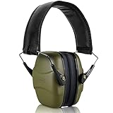 ucho 34dB Slim Noise Shooting Ear Protection - Special Designed Ear Muffs Lighter Weight & Maximum...