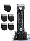 Electric Body Trimmer for Men-SIHOHAN Body Groomer for Men and Women, Waterproof Groin Hair Trimmer...
