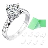 Invisible Ring Size Adjuster for Loose Rings Ring Adjuster Fit Any Rings, Assorted Sizes of Ring...