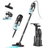 SOWTECH Corded Stick Vacuum Cleaner, 17Kpa Powerful Suction Stick Vacuum with 23Ft Cord, 6 in 1...