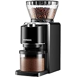 SHARDOR Conical Burr Coffee Grinder, Electric Adjustable Burr Mill with 35 Precise Grind Setting for...