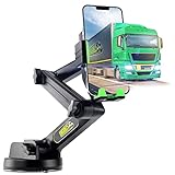 Truckules Truck Phone Holder Mount Heavy Duty Cell Phone Holder for Truck Dashboard Windshield 16.9...