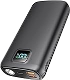 Portable-Charger-Power-Bank - 40000mAh Power Bank PD 30W and QC 4.0 Quick Charging Built-in Bright...