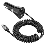 Syncwire iPhone Car Charger - Upgrade [Apple MFI Certified] 4.8A/24W Car Charging Adapter with...
