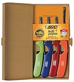 BIC Multi-Purpose Classic and Flex Wand Candle Lighters, Assorted Colors, Reliable and Safe, For...