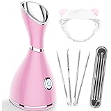 Face Steamer for Facial Deep Cleaning Facial Steamer Professional Home Spa Warm Mist Humidifier...
