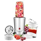 1000W Personal Bullet Blender for Shakes and Smoothies, Regenerate Nutri Aluminum Large Capacity...