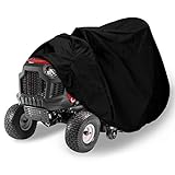 ASHLEYRIVER Riding Lawn Mower Cover - Heavy Duty 420D Polyester Oxford Waterproof, UV Protection...