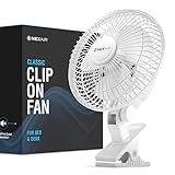 NEXAIR 6-Inch Clip on Fan,360 Degree Rotation,Two Speed Portable Clip Fan With Strong Clamp...