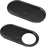 CloudValley Webcam Cover Slide[2-Pack], 0.023 Inch Ultra-Thin Metal Web Camera Cover for Macbook...