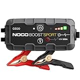 NOCO Boost Sport GB20 500 Amp 12-Volt UltraSafe Lithium Jump Starter Box, Car Battery Booster Pack,...